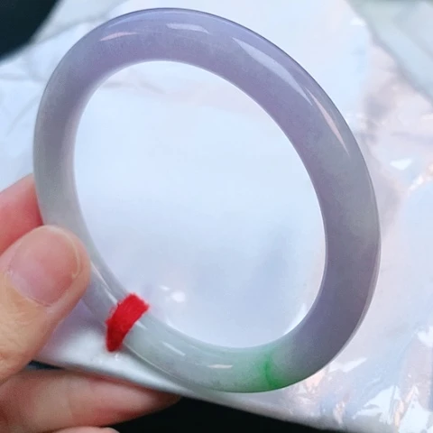 未镶嵌手镯翡翠D**I57圆条881231