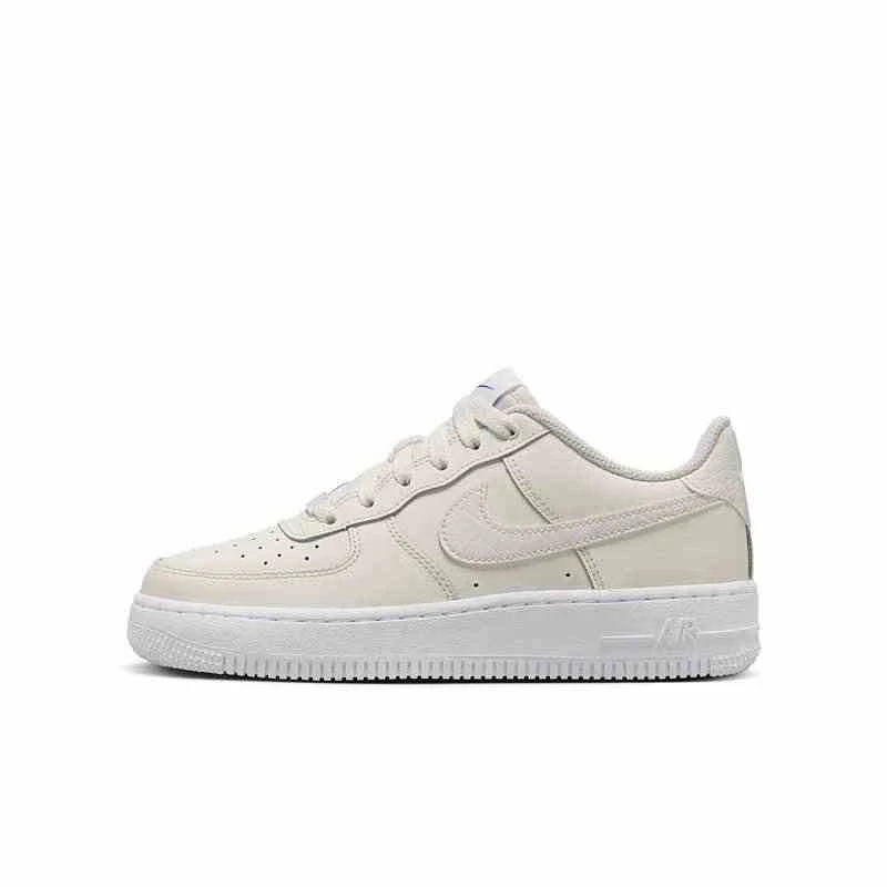 耐克Nike Air Force 1 白色 GS 运动复古舒适低帮板鞋 FV7725-100