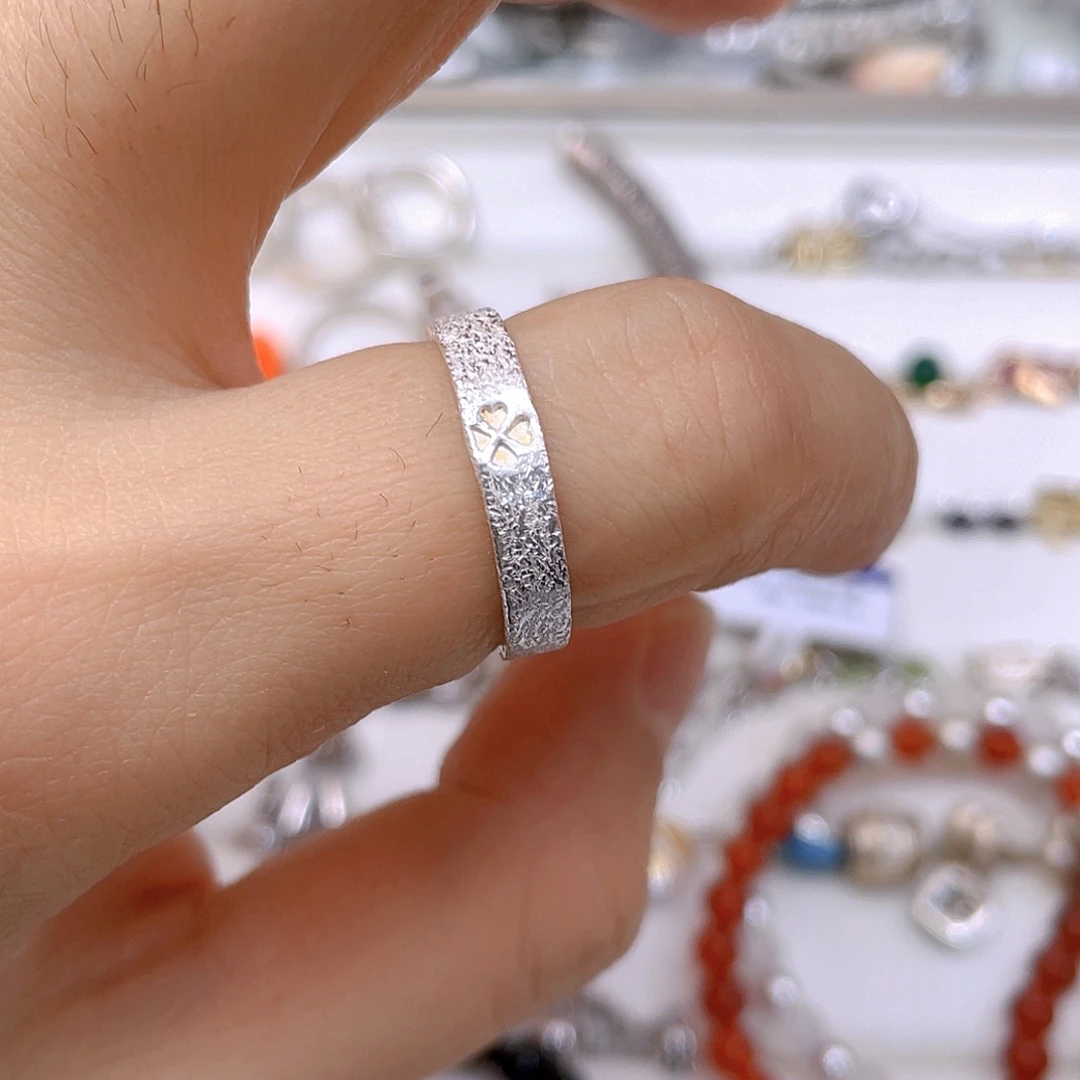 足银足银时尚百搭戒指