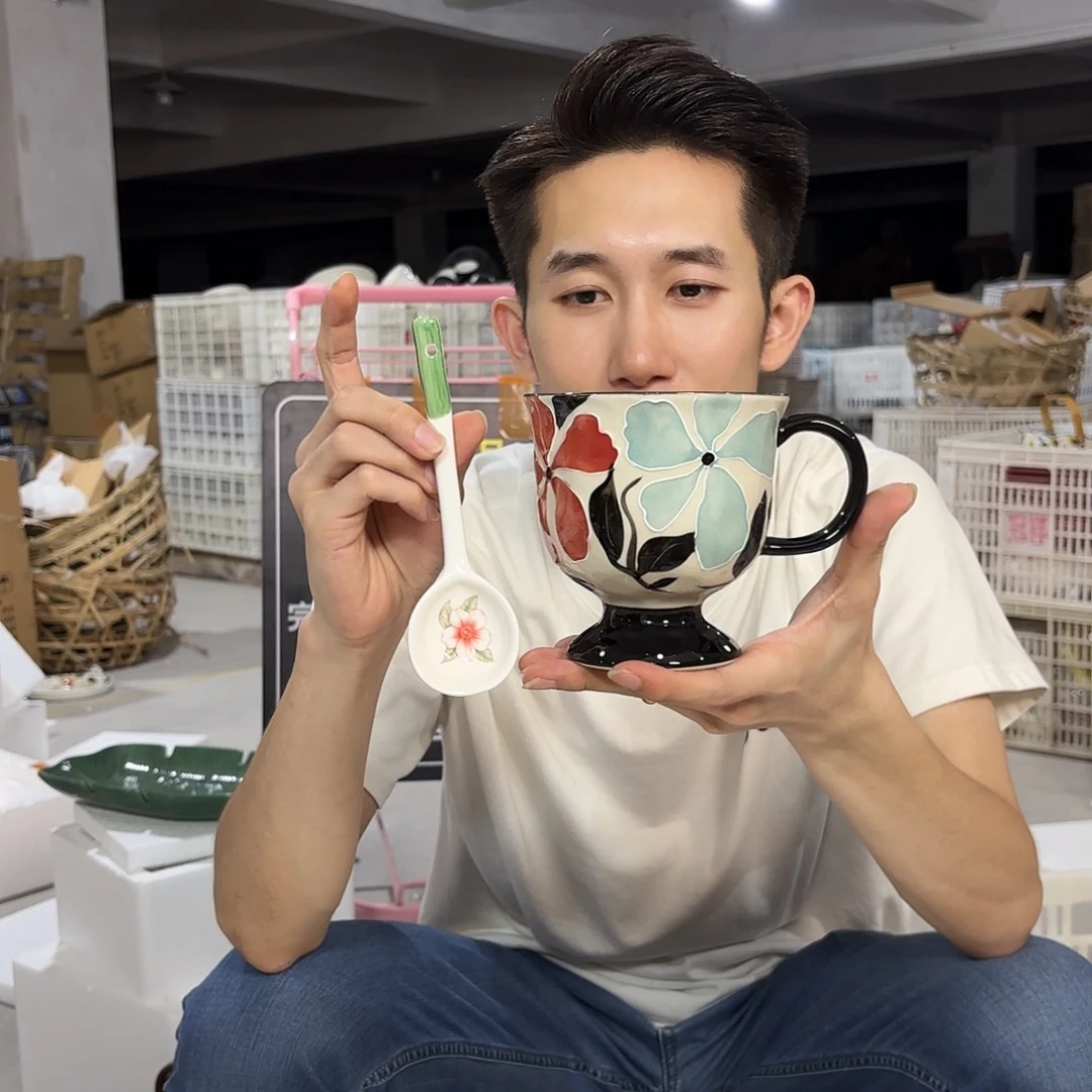 瓷微瑕陶瓷餐具釉下彩