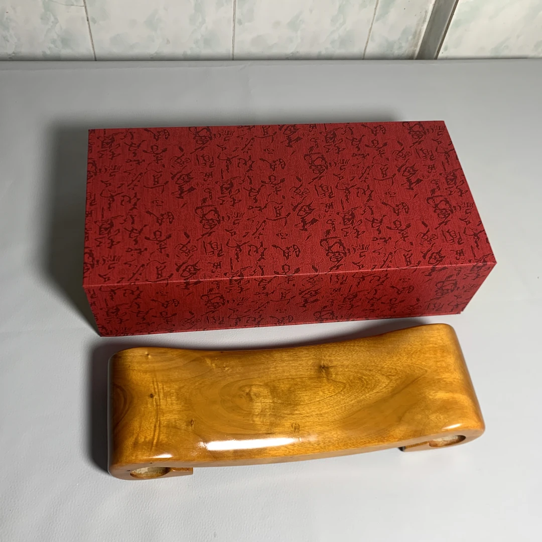 如意枕头健康睡眠匠心制作枕头金丝楠木手串真品金丝楠木扇颈椎