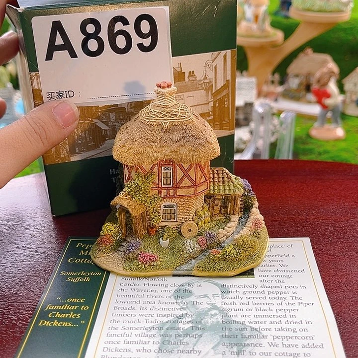 紫砂茶宠小房子微缩景观