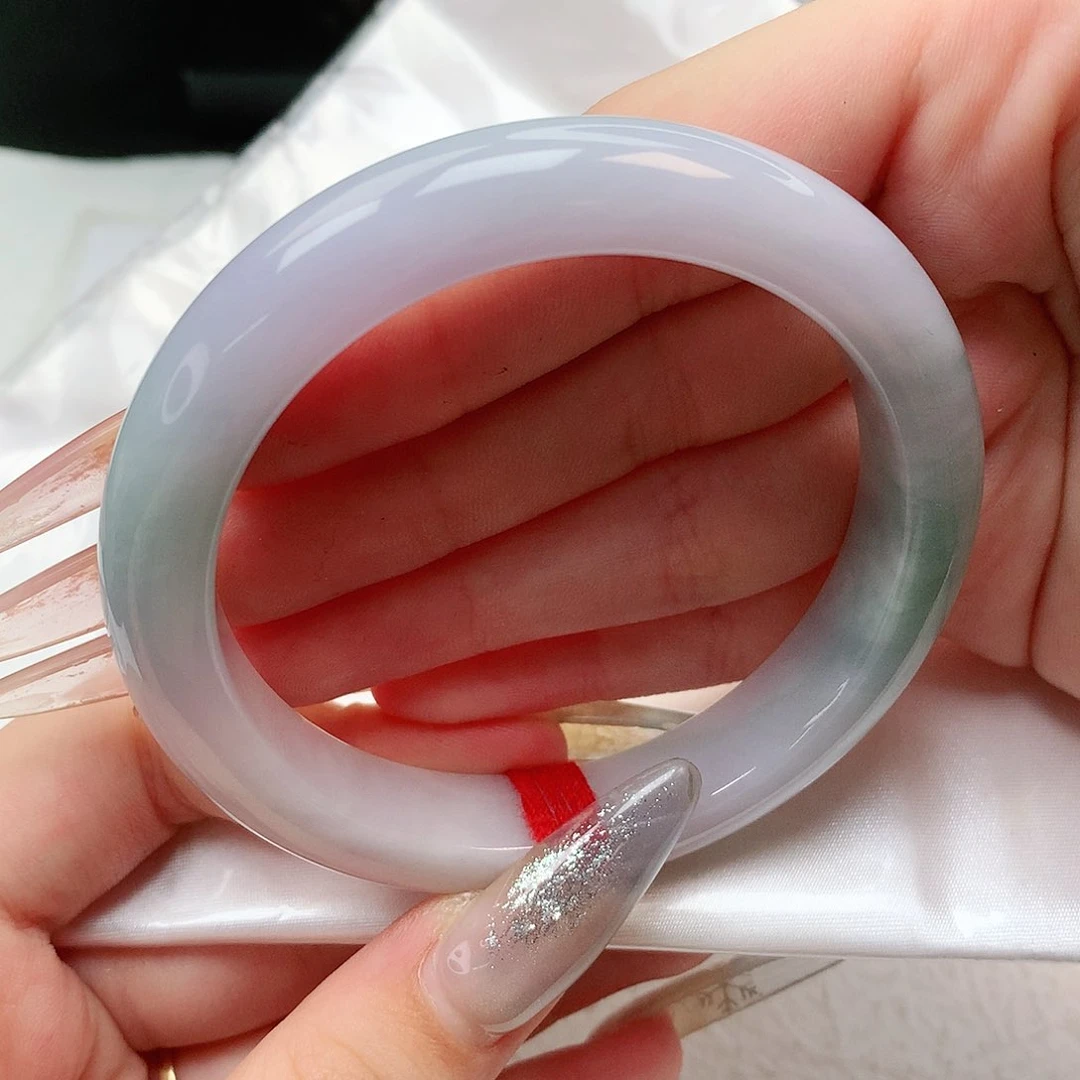 未镶嵌手镯翡翠正圈58