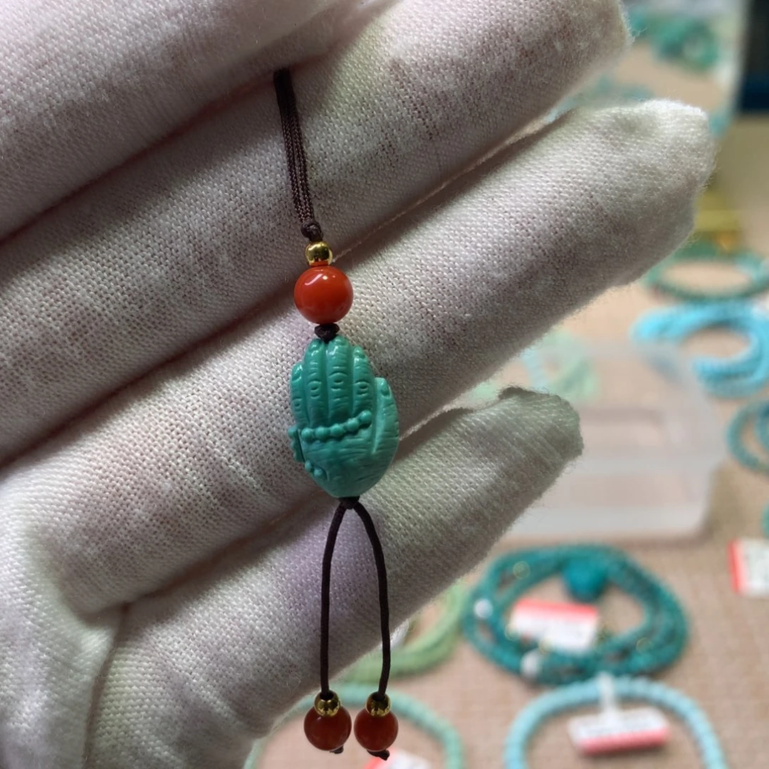 绿松石未镶嵌配饰