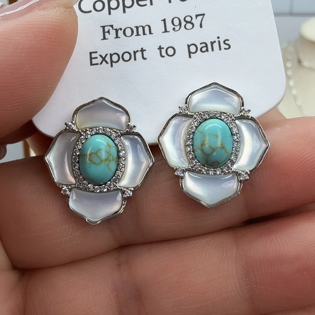 淡水珍珠耳饰未镶嵌35