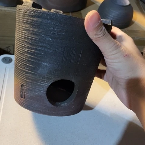 小***A陶外贸单1个材烧陶炉子