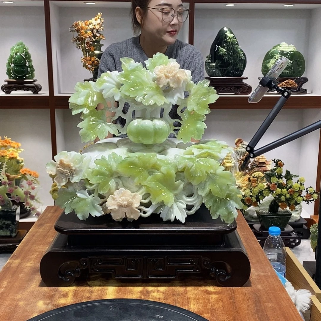 久****玉山水摆件 玄关摆件