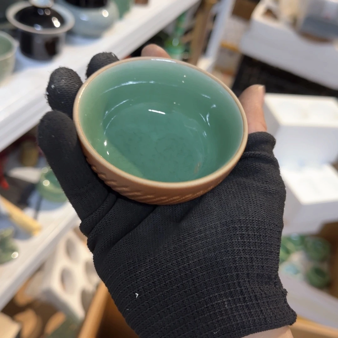 小金茶具青瓷茶器