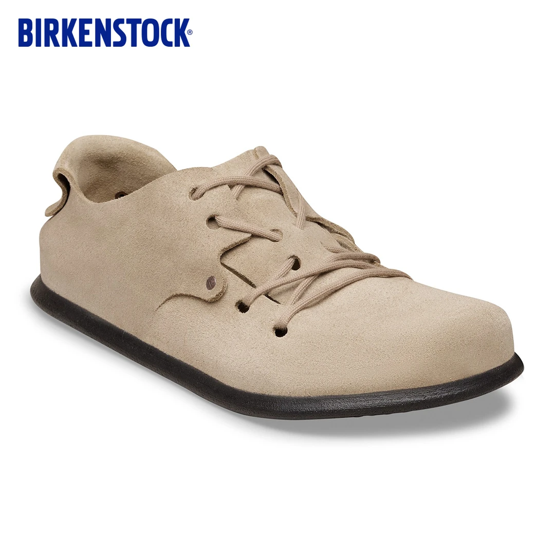 BIRKENSTOCK勃肯德国进口新品男女款牛皮绒面革Montana低帮休闲鞋