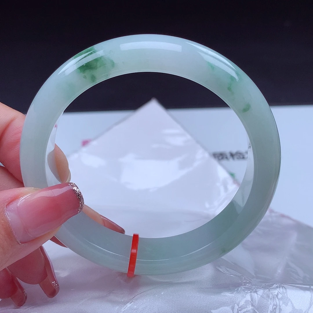 未镶嵌手镯翡翠手镯001721