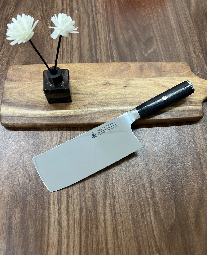 蘭系列新款黑極菜刀 厨房用切片刀 切肉切菜