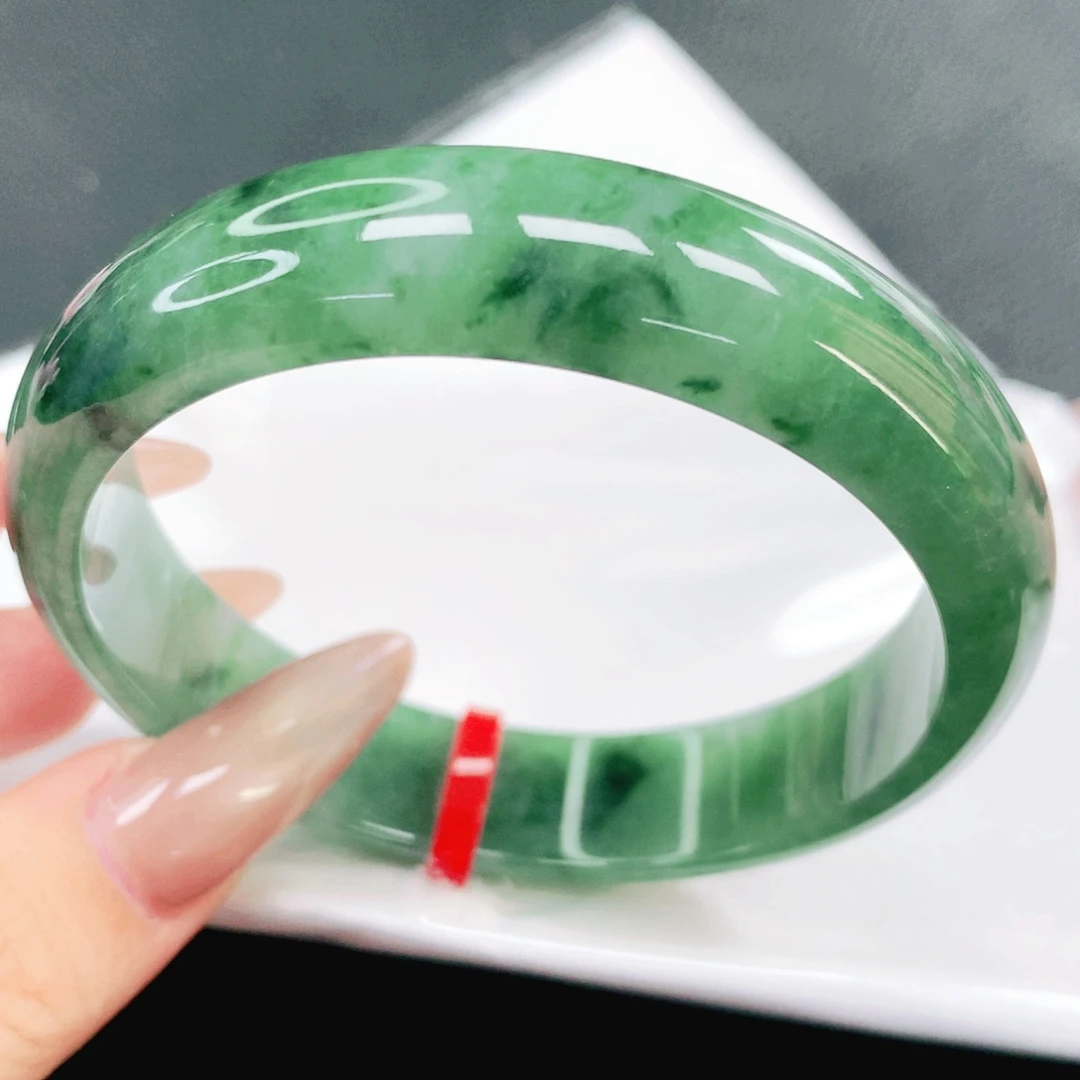 翡翠未镶嵌手镯59.60