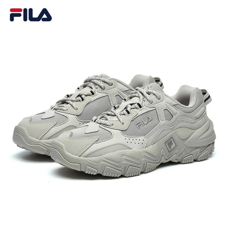 FILA斐乐官方掠夺者2跑步鞋撞色轻便运动鞋老爹情侣鞋F12W216132F