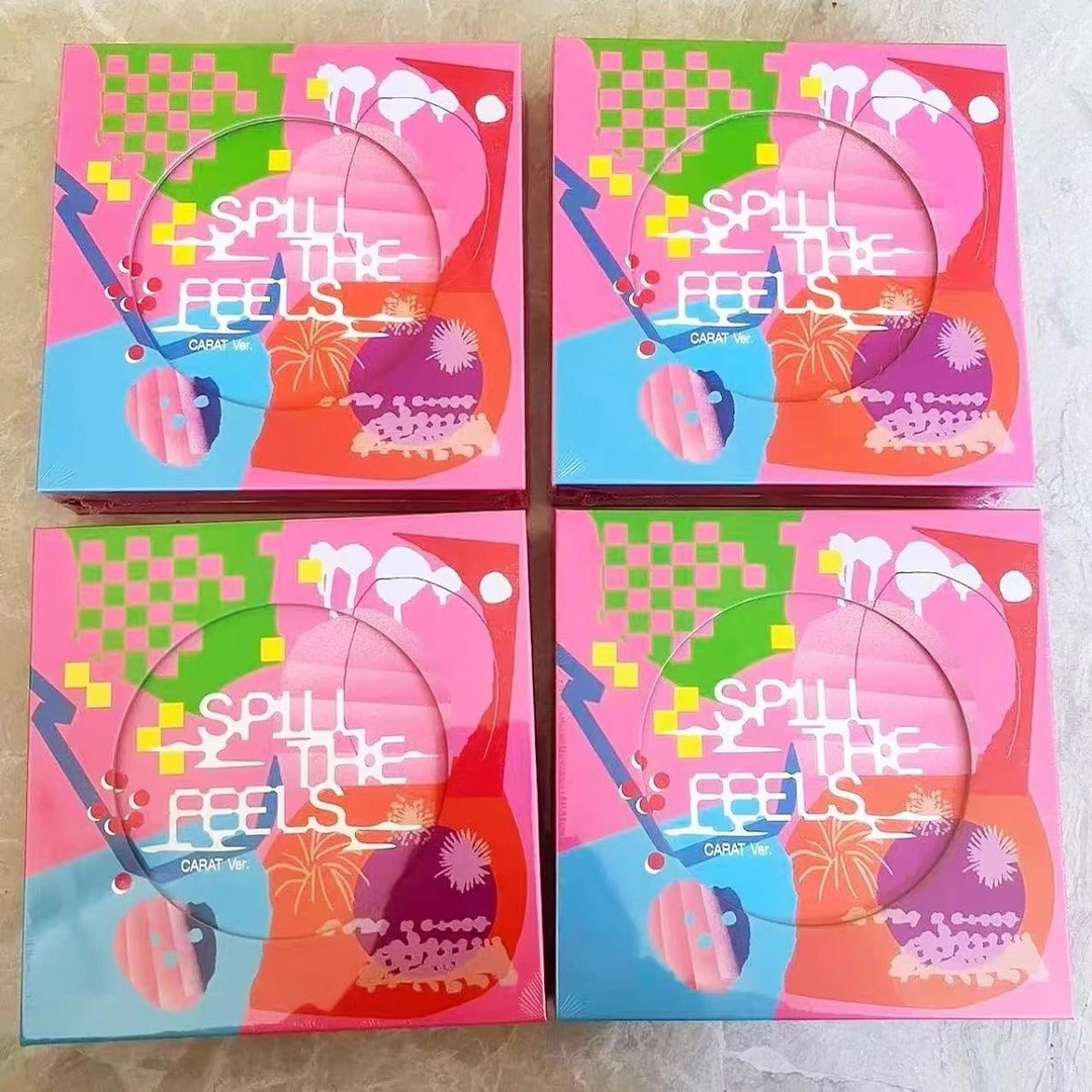 【国内现货】seventeen全新未拆克拉盘mini12专辑Spill the feels