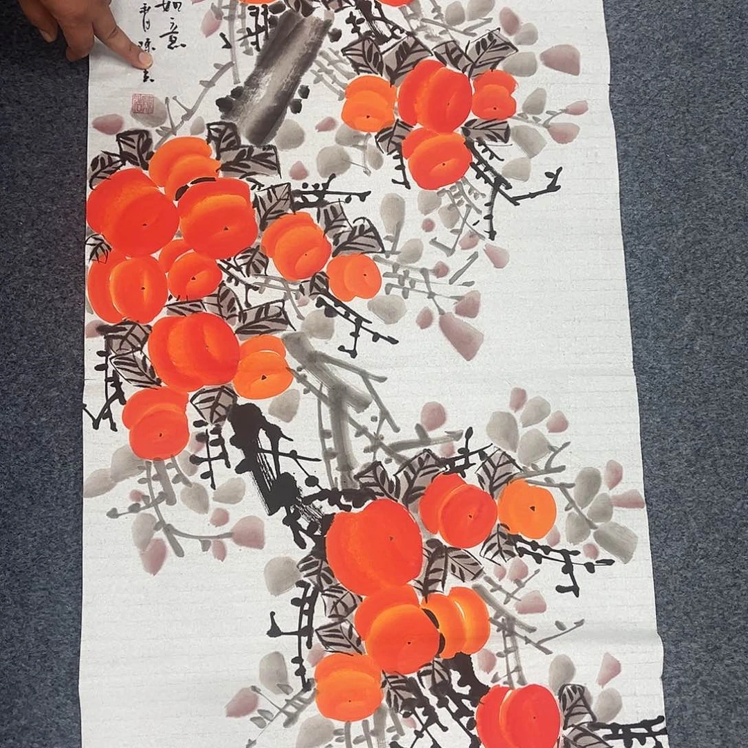 国画国画作品宣纸纯手绘