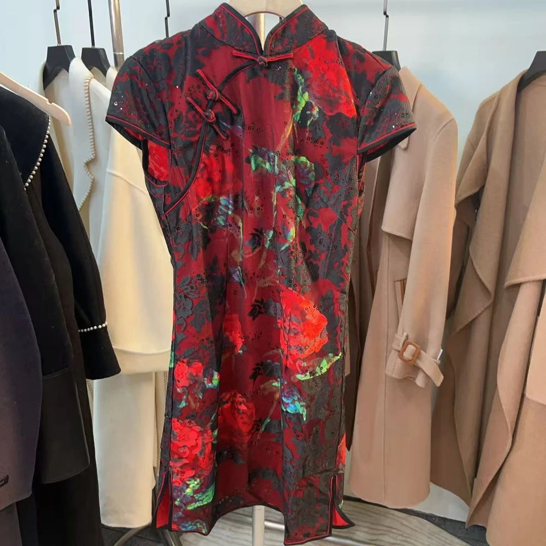 时尚百搭旗袍2779