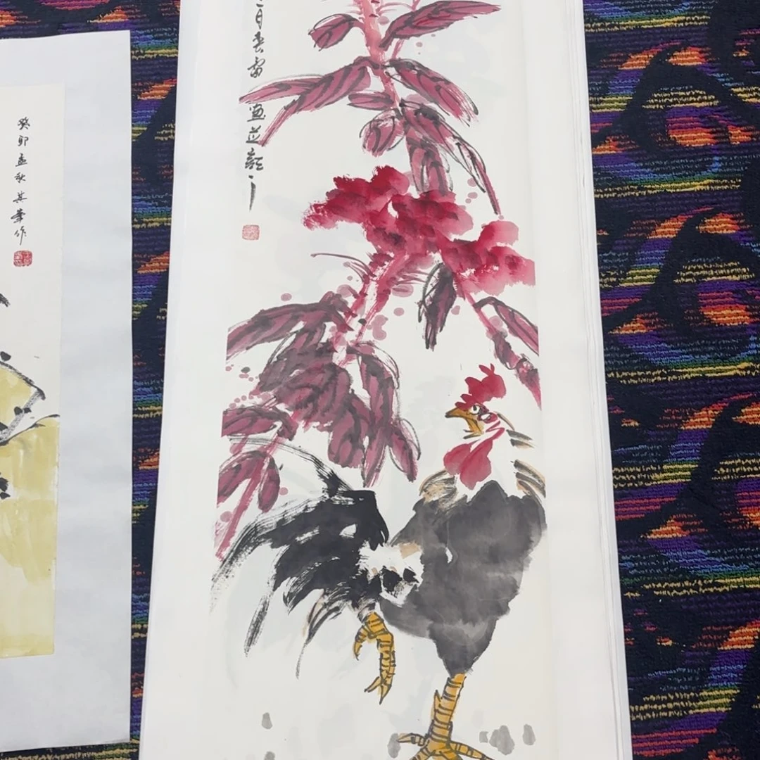国画国画老师作品刘