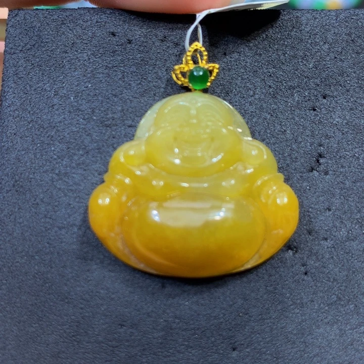 翡翠18K金镶嵌手链翡翠