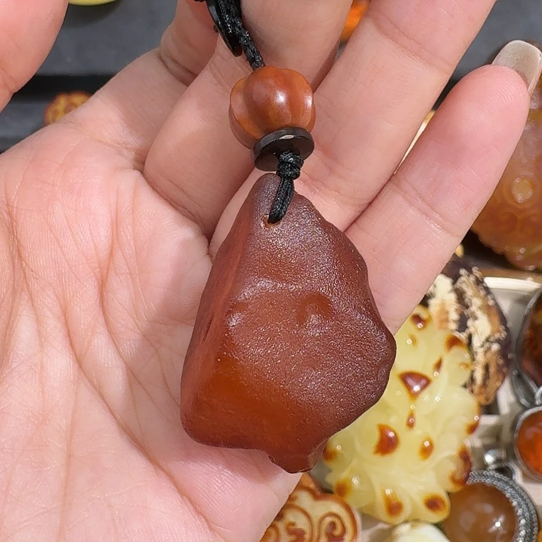 琥珀未镶嵌裸石我