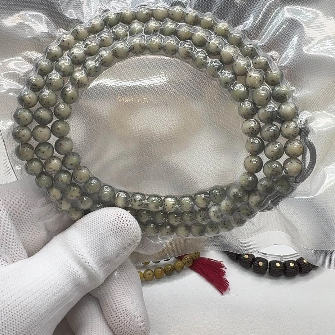 星月菩提吊坠207梵天绿冰大眼睛7圆108一物一图