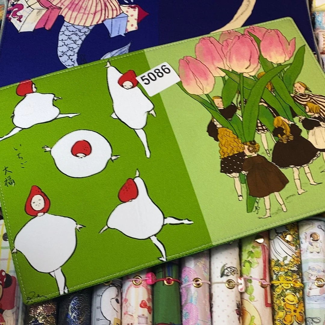 织绣A5活页不加纸5086