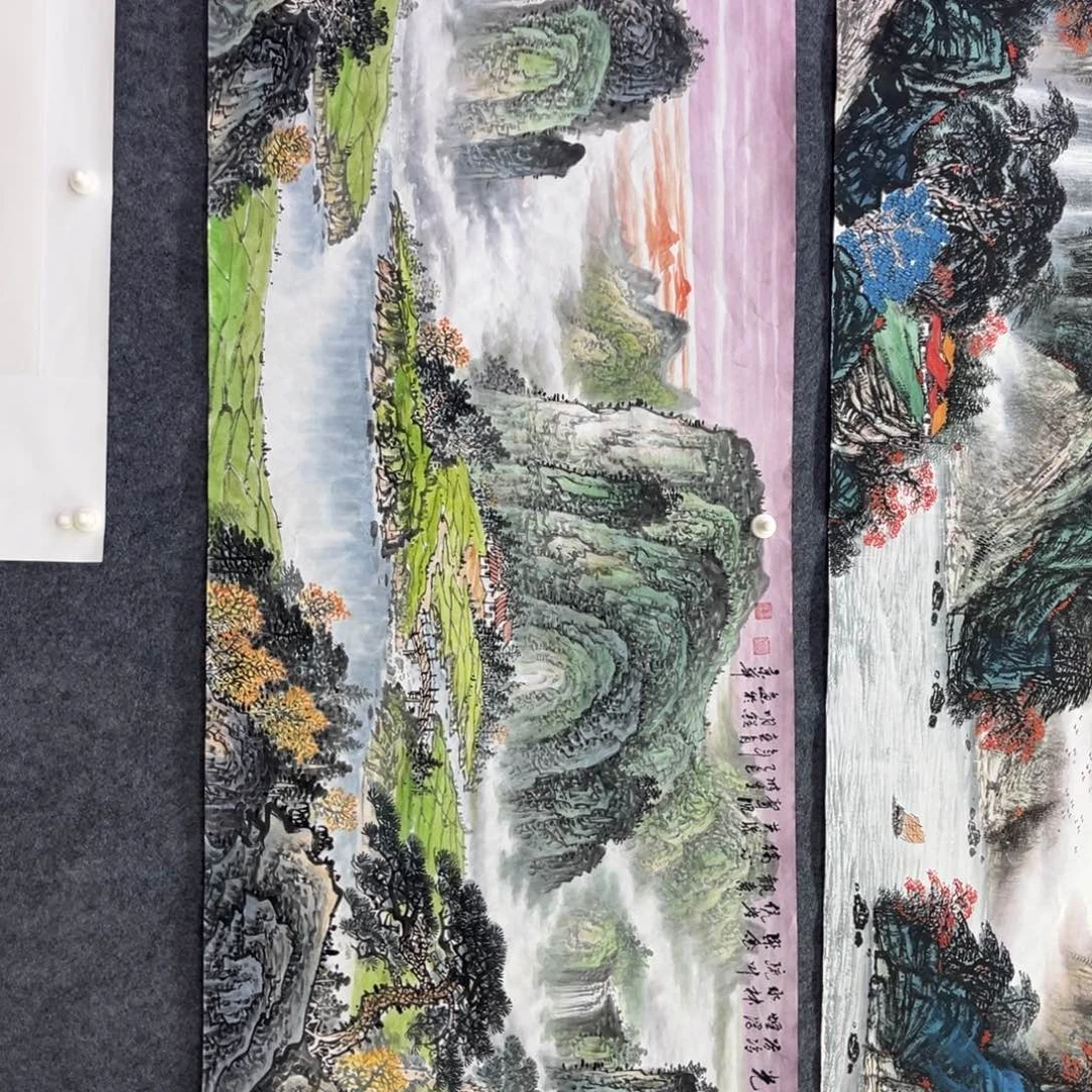 明锐老师精品小六尺画心