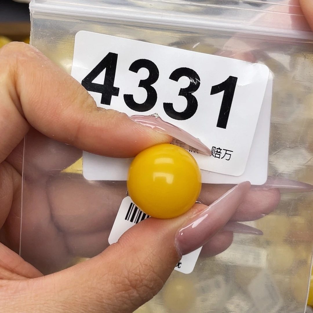 蜜蜡未镶嵌珠宝奇石粉19