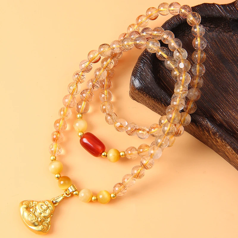 【佛缘】天然水晶手串 (多样性发一) 配证书 hz101706-9