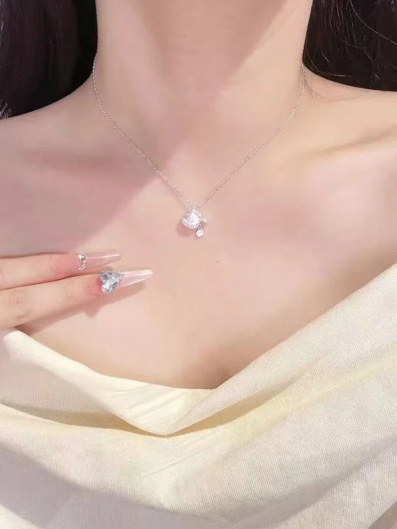 YZ103招财福袋项链女款