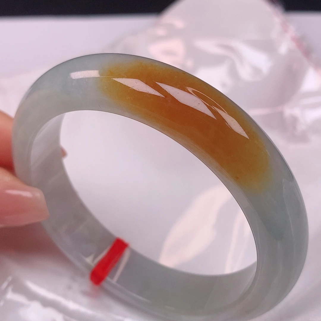 【闪购商品】翡翠手镯未镶嵌妞**现56翡翠手镯