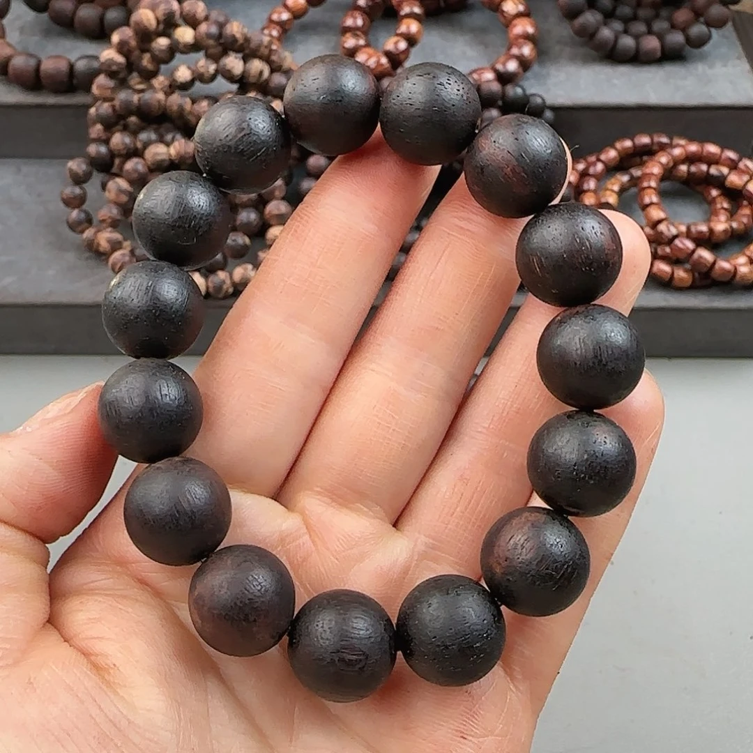 降真香手串/手链1.5紫棋高油高密