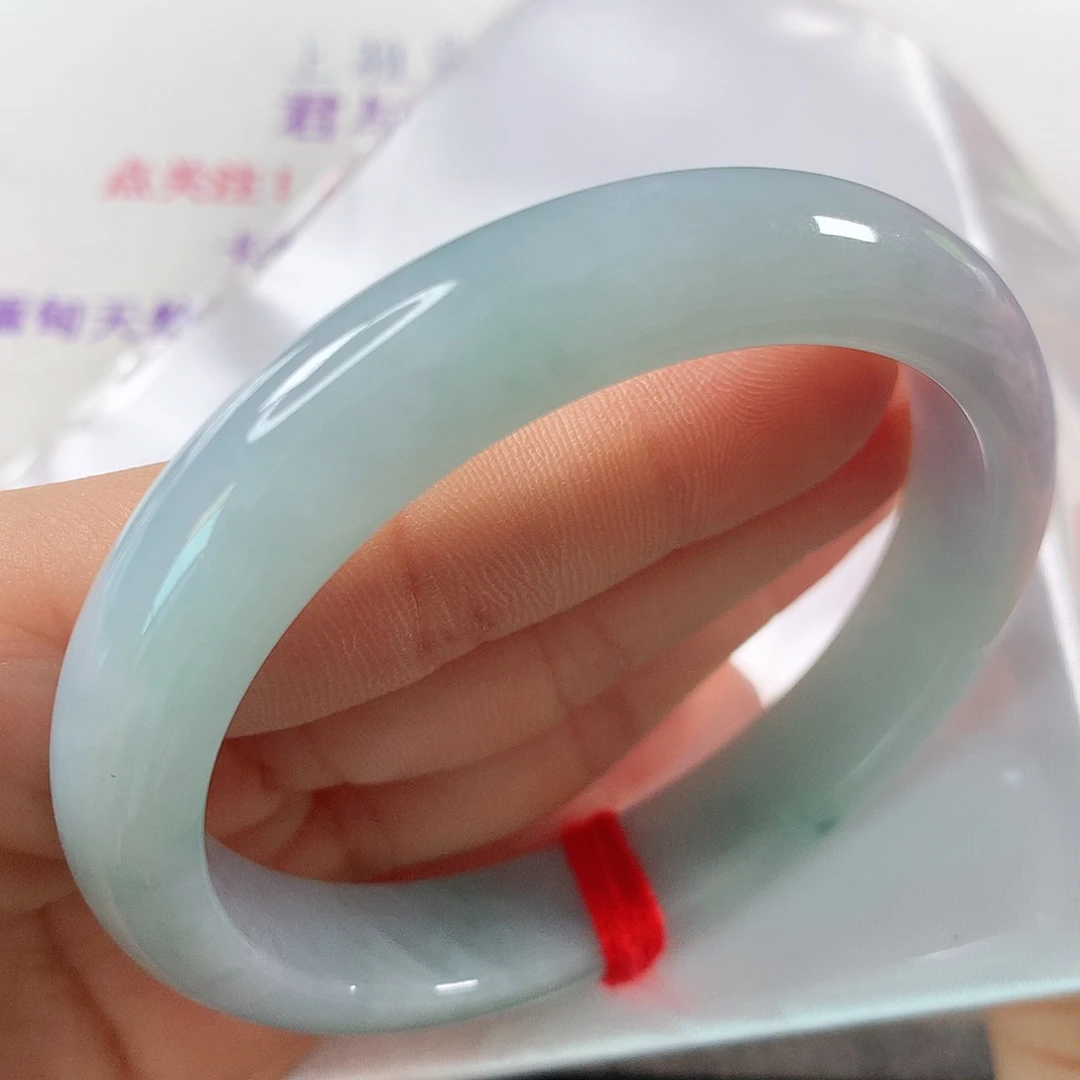 翡翠手镯未镶嵌 正圈⑨⑥