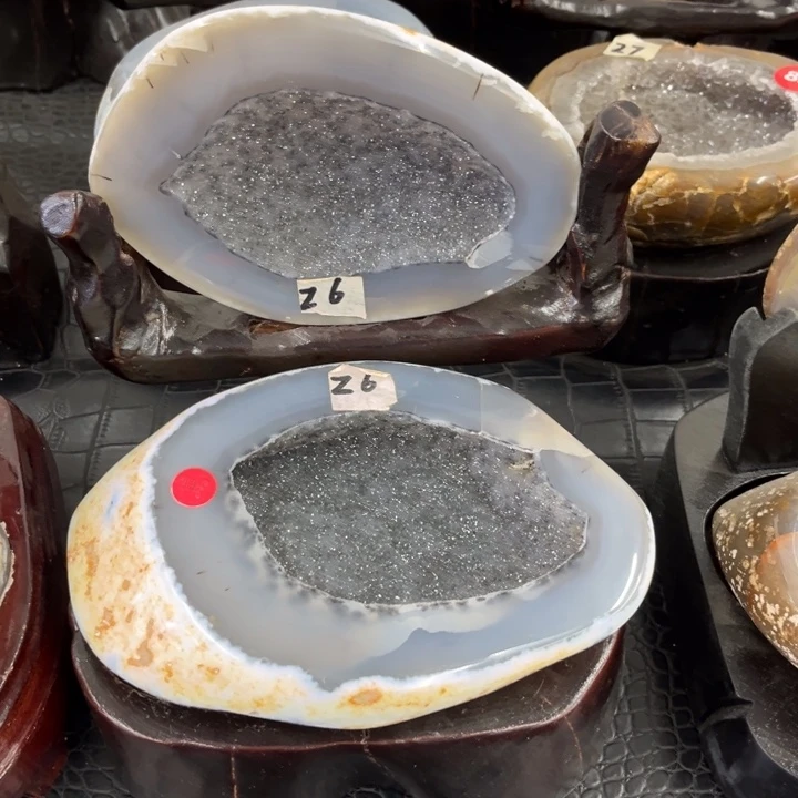 水晶发饰未镶嵌黑盆盆