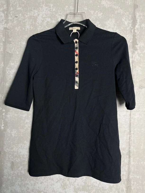 未使用 BURBERRY/博柏利 S*1/博柏利黑色战马Polo衫/08694/JP