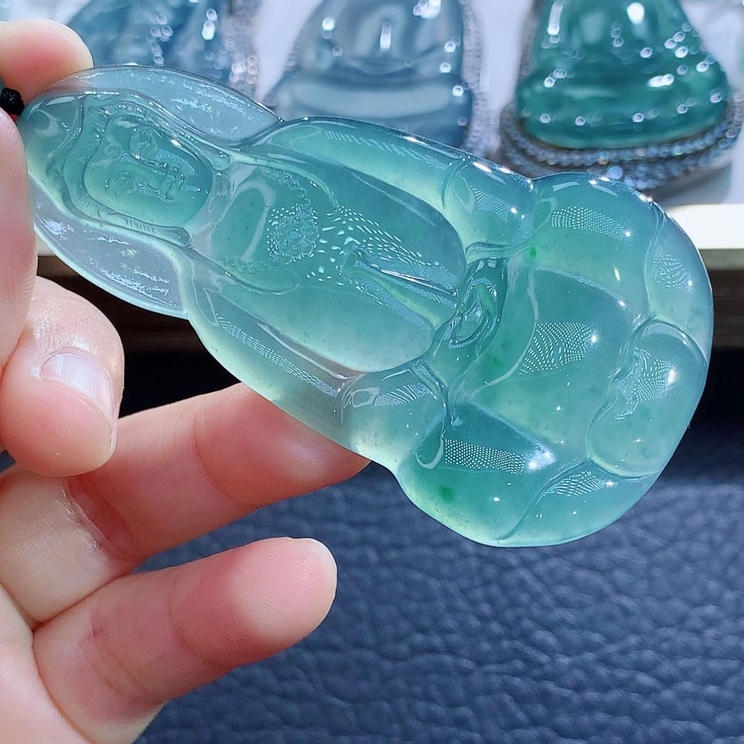 未镶嵌挂件翡翠午**光翡翠