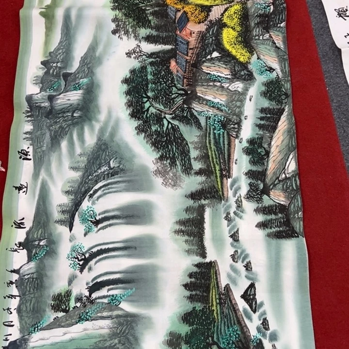 竖款山水作品……喜欢欣赏……