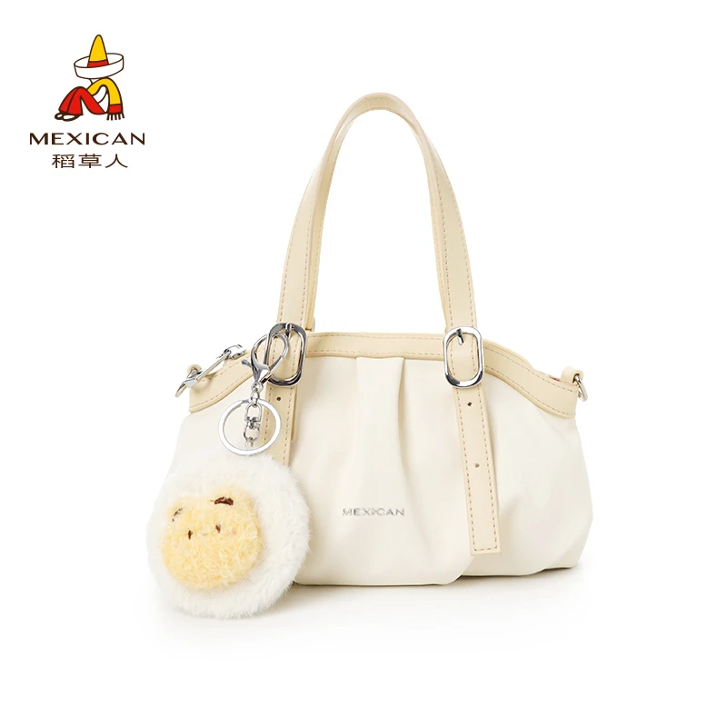 稻草人2025新款小众都市简约时尚单肩斜挎包