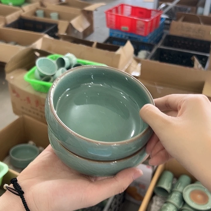 小米茶器龙泉青瓷
