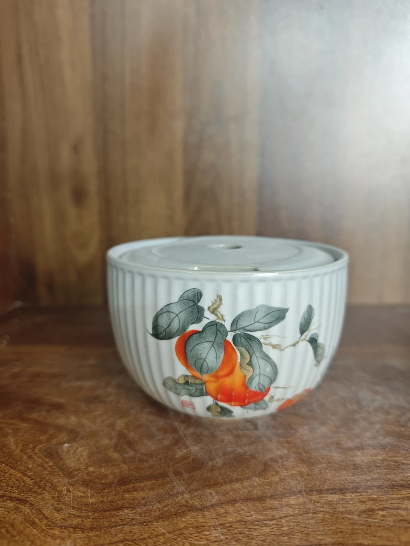 B566景德镇制陶瓷干炮台一件