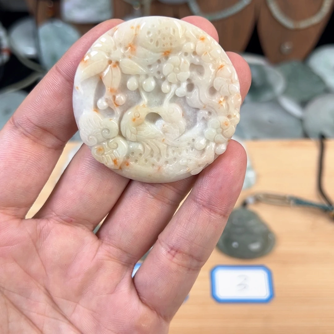 翡翠未镶嵌颈饰多样性发其一 天然A货翡翠 0036