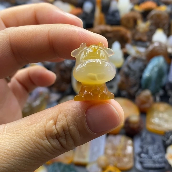 玛瑙/玉髓未镶嵌颈饰