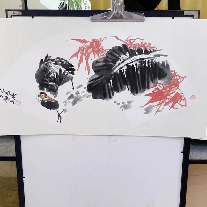 国画张圣敏先生纯手绘作品