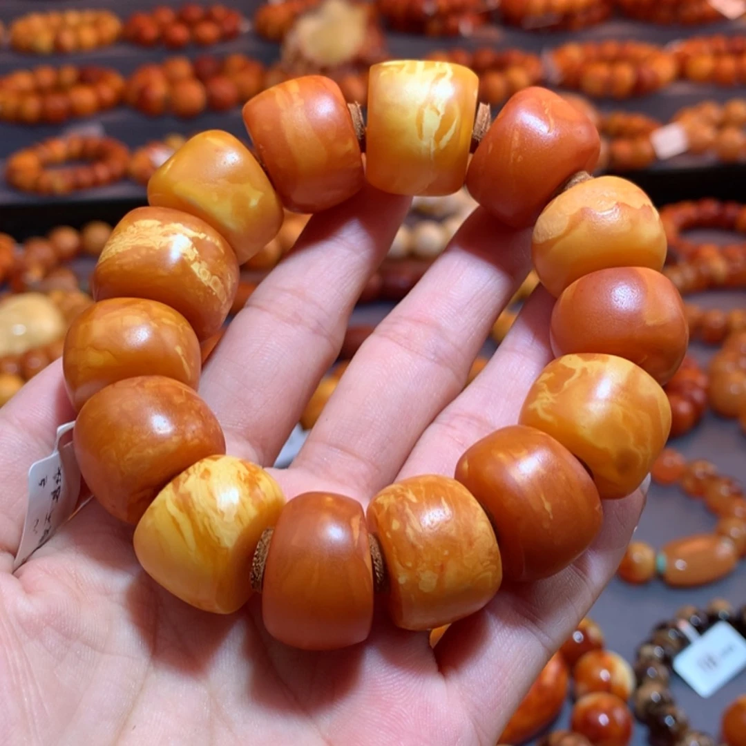 【闪购商品】未镶嵌琥珀手链蜜蜡