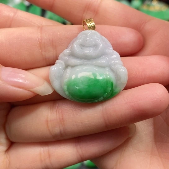 颈饰未镶嵌翡翠吊坠
