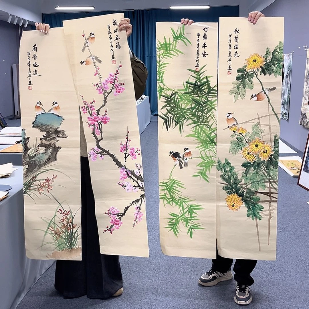 国画国画老师作品