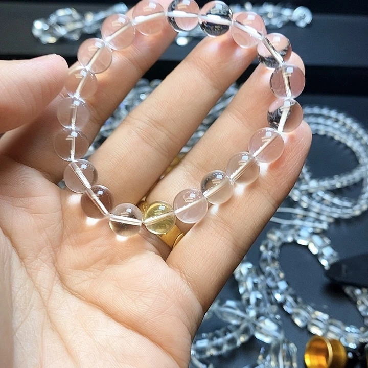 非金属双a白水手串时尚