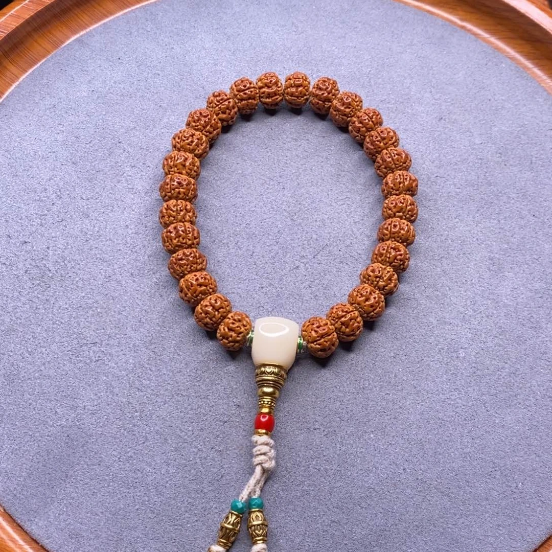 金刚菩提手串龙珠尺寸1.2