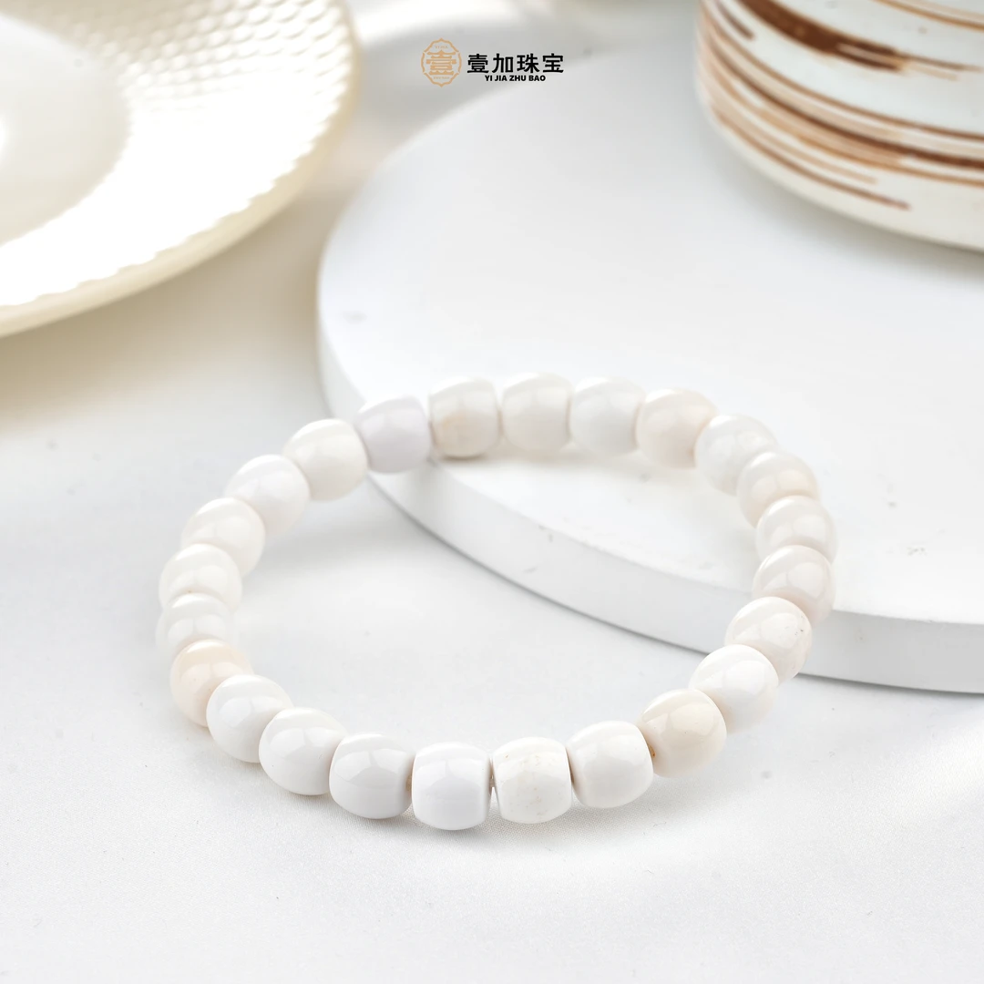 小青|白色老线改手串多样性发其一