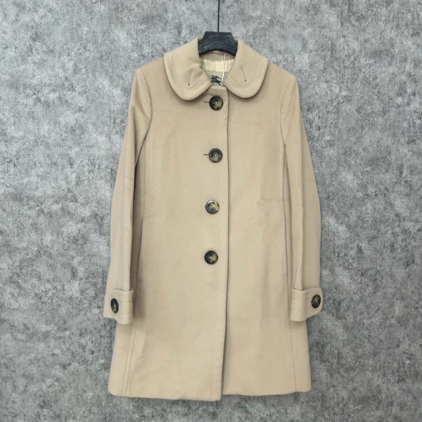 95新 BURBERRY/博柏利 Burberry卡其色大衣外套【专属】