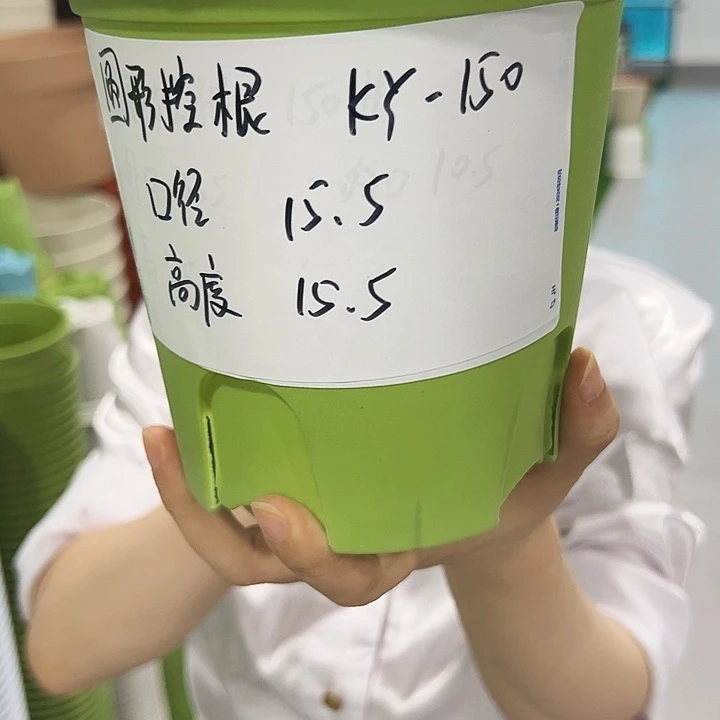 正品圆形控根口15高15白色10个无托